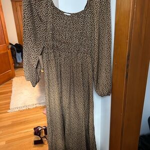Prairie style maxi dress